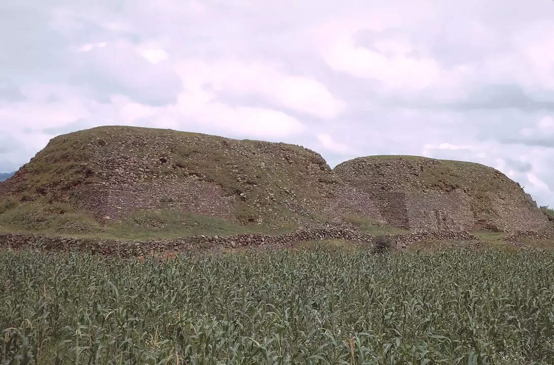 The twin pyramids Credit HJPDWikimedia