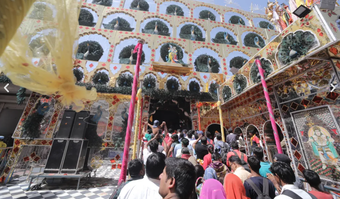 Temple entrance