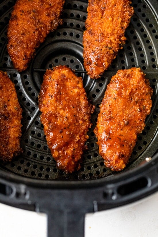 Air Fryer BBQ Chicken Strips