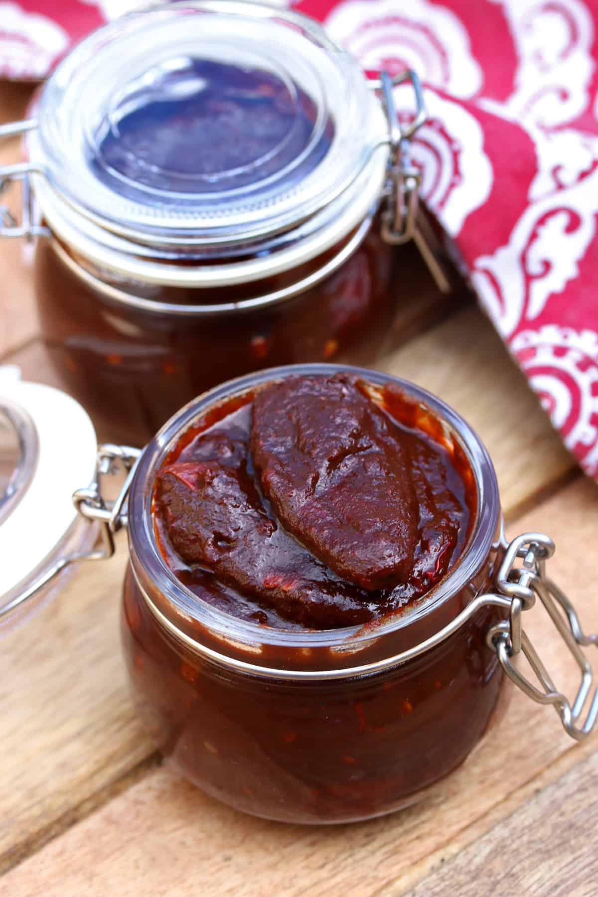 Homemade Chipotle Peppers in Adobo Sauce Recipe - Authentic, Traditional, Mexican, to Make at Home, for Canning, Storing and Preserving