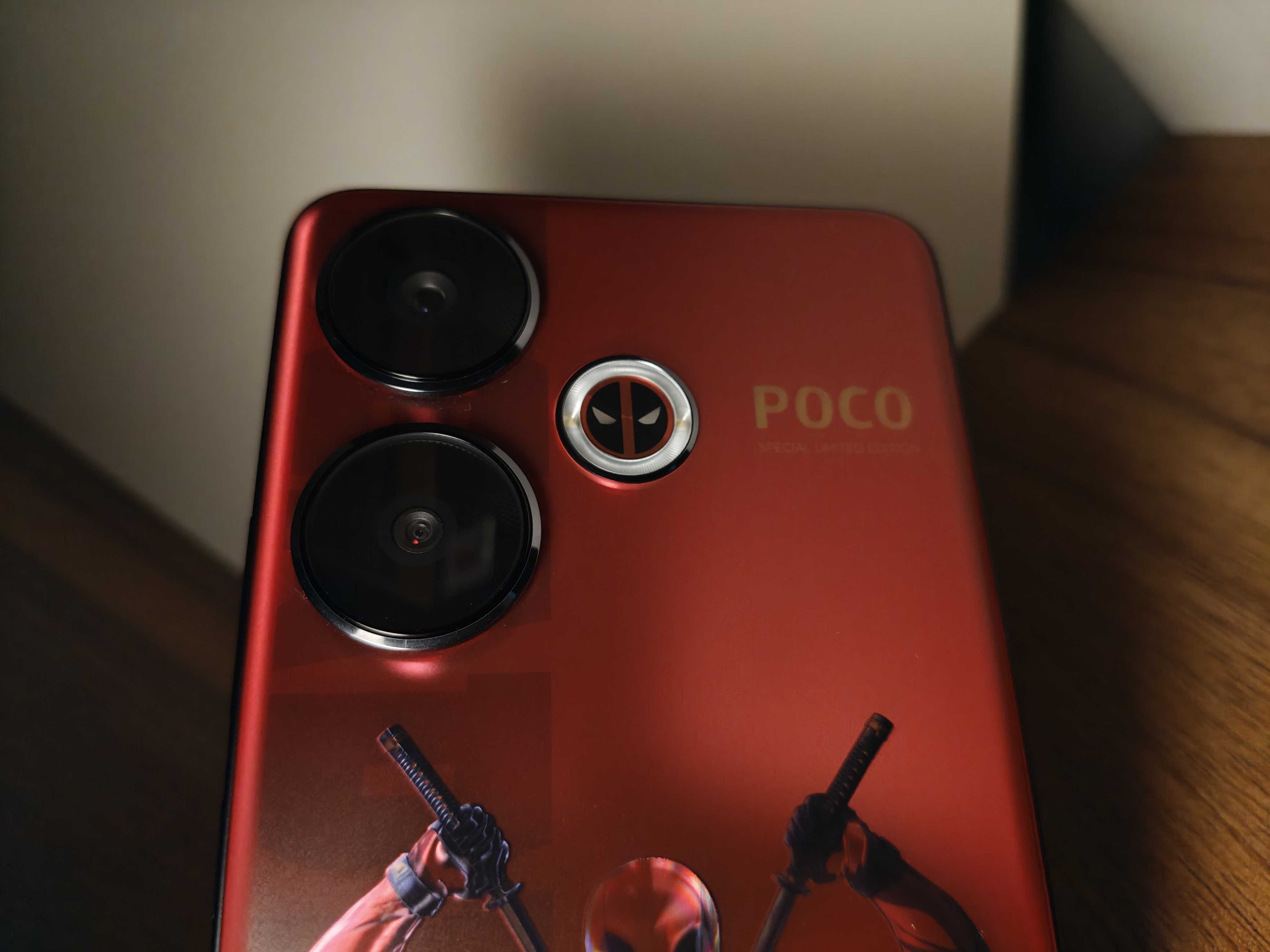 Poco F6 Deadpool Edition Design