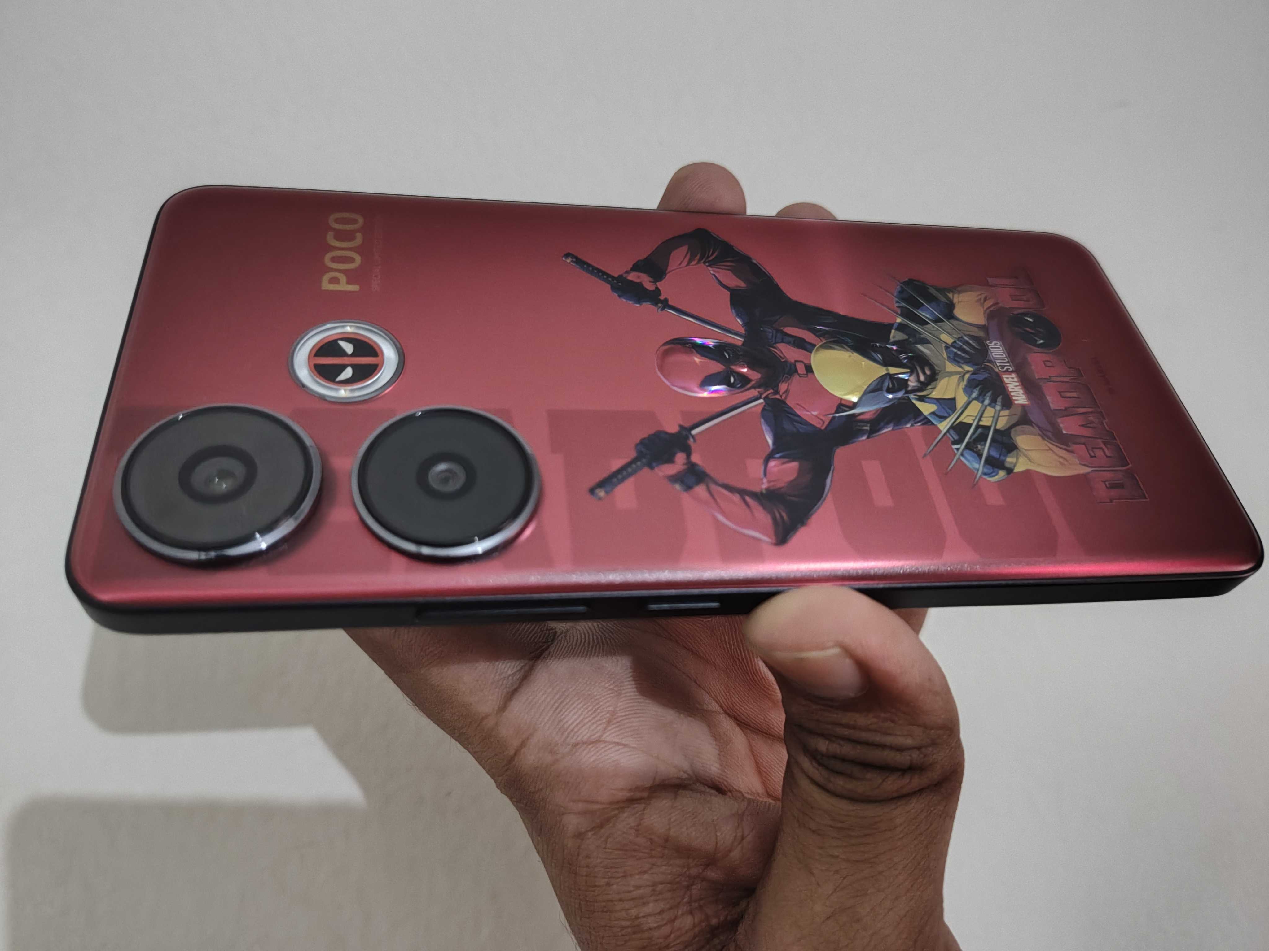 Poco F6 rear design