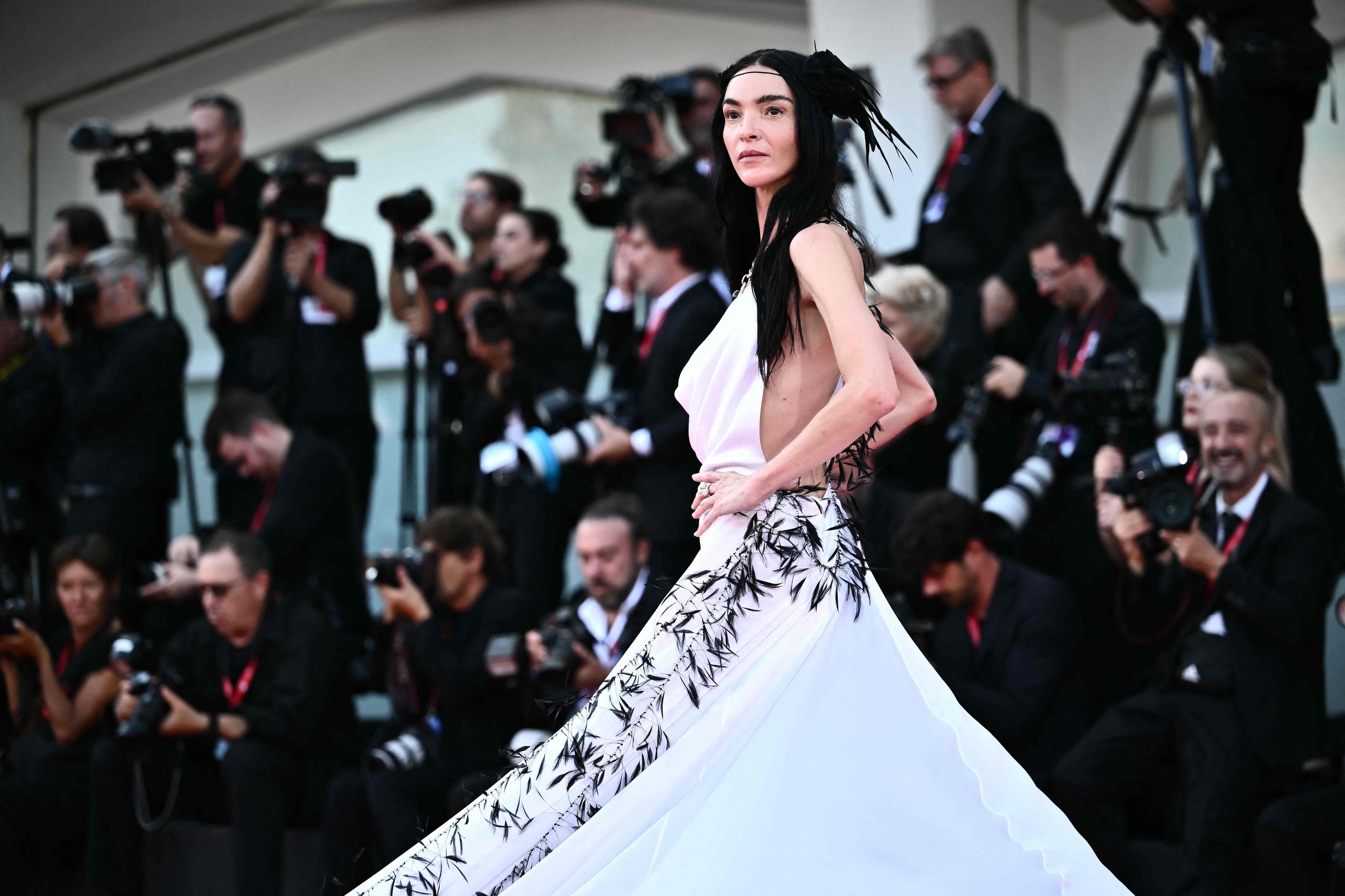 Mariacarla Bosqueno at the 2024 Venice Film Festival