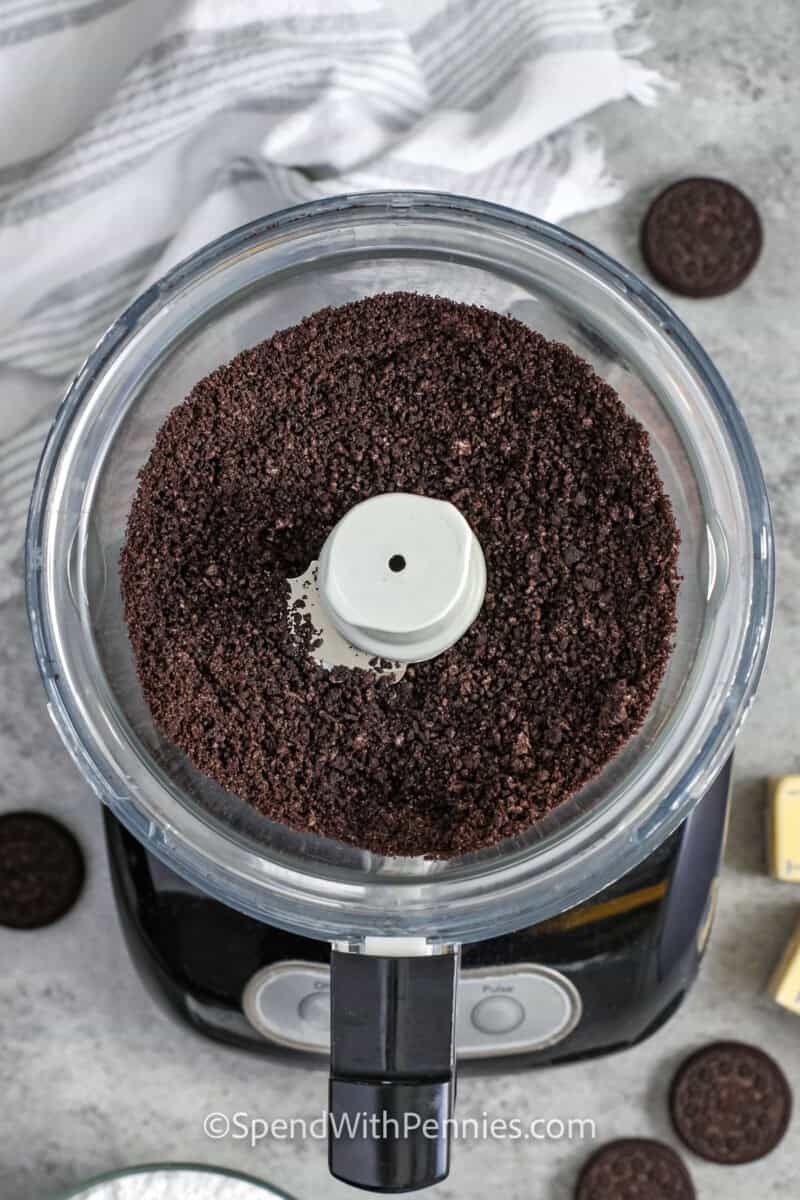 How to Make Oreo Cookie Crumbs for Oreo Frosting