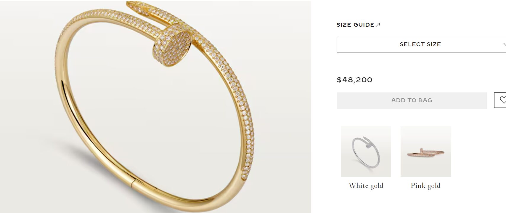 Gold bracelet price