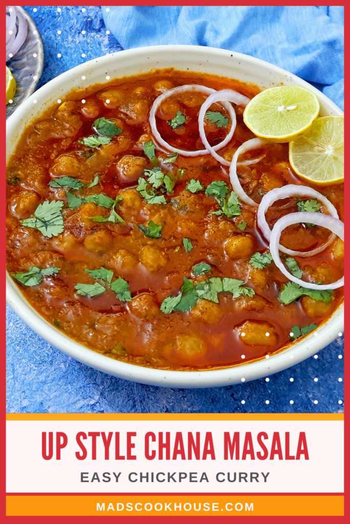 UP Style Chana Masala Recipe