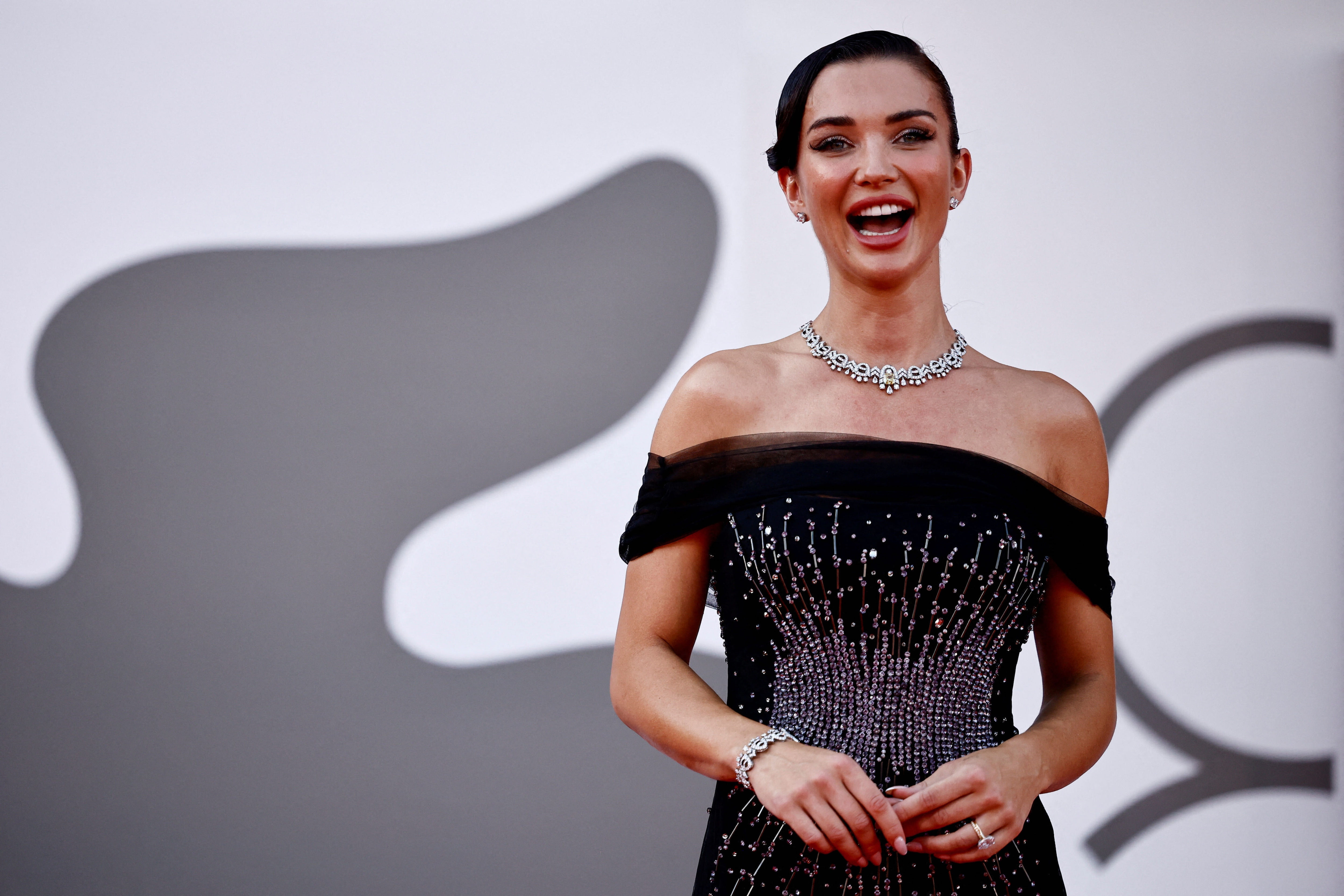 Amy Jackson at the 2024 Venice Film Festival