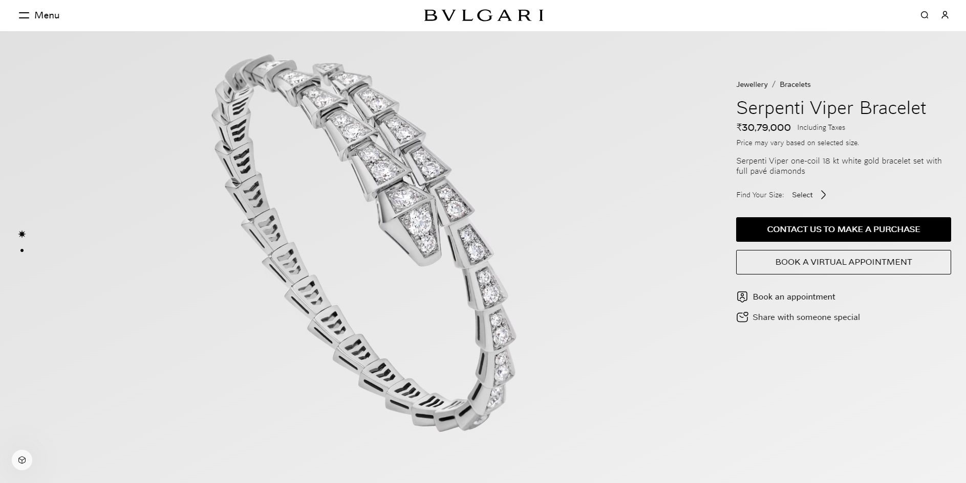 The price of the Bulgari bracelet worn by Priyanka Chopra. (Instagram)