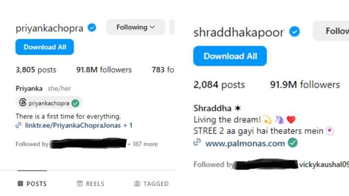 India Tv: Indians with the most followers on Instagram