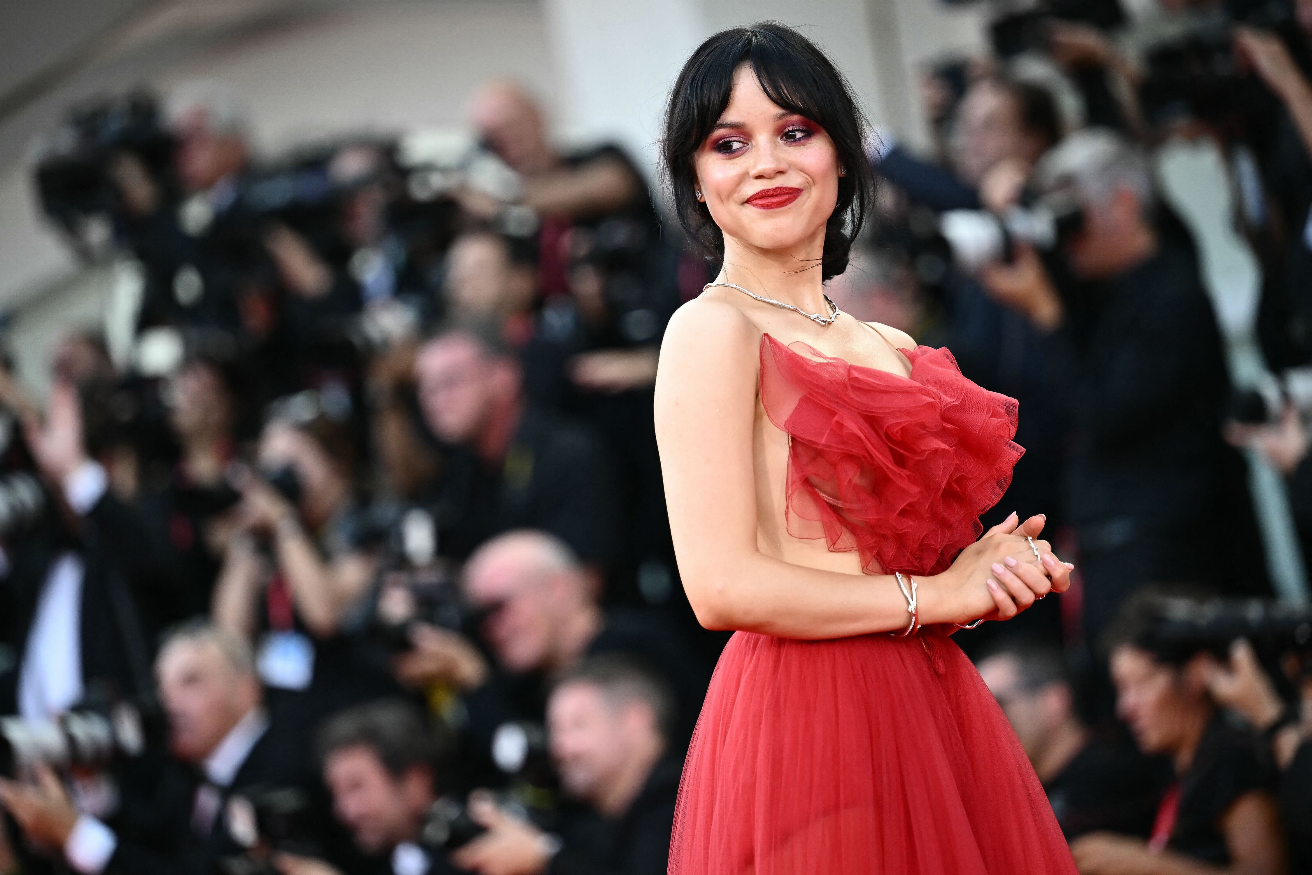 Jenna Ortega at the 2024 Venice Film Festival