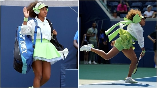 Naomi Osaka's outfit at the US Open (Instagram)