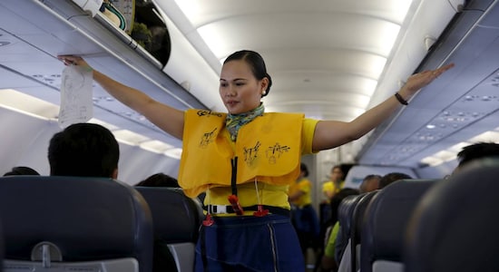 Oxygen masks on flights. (Image: Reuters)