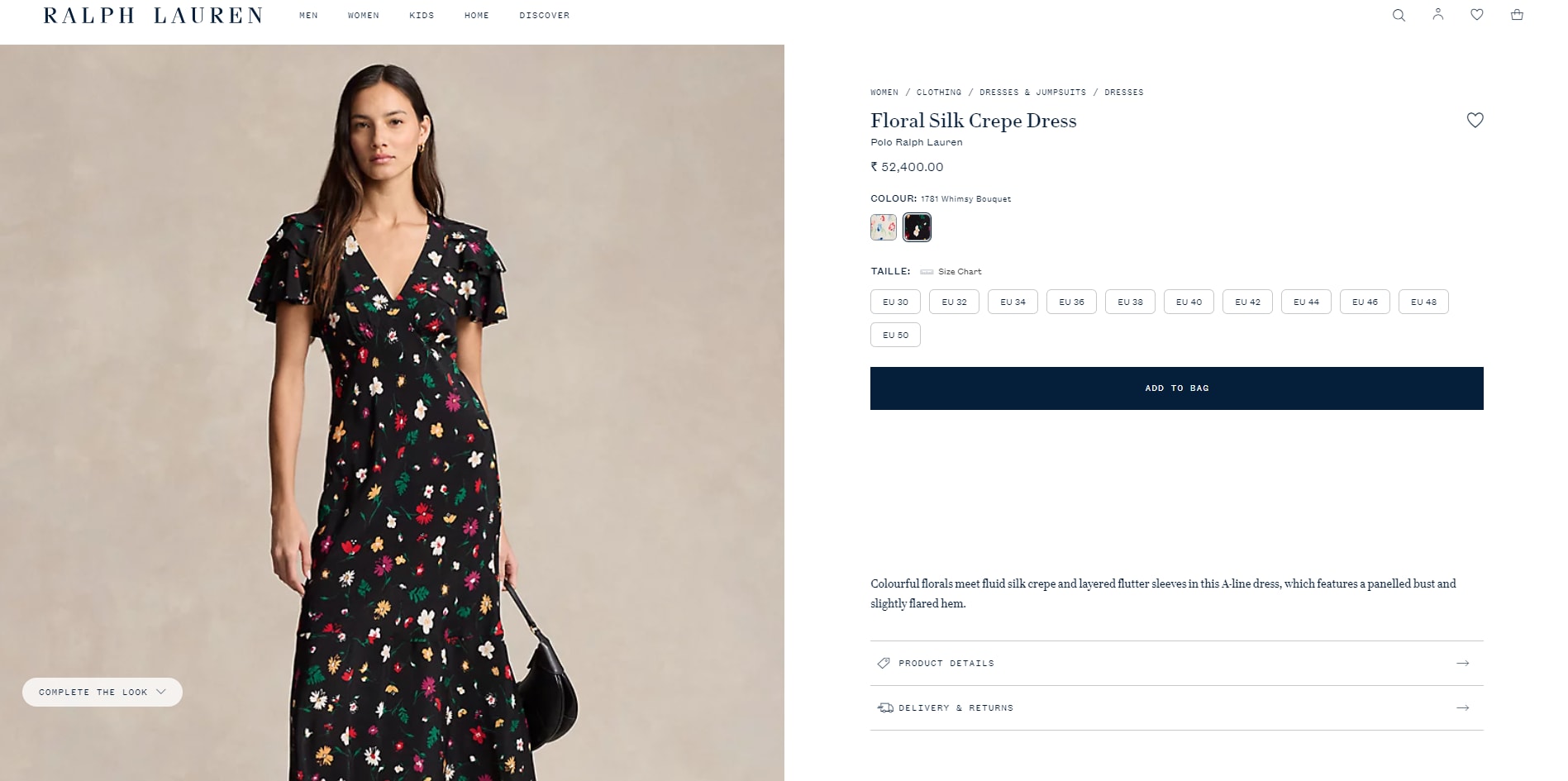 The price of Suhana Khan's dress. (ralphlauren.global)