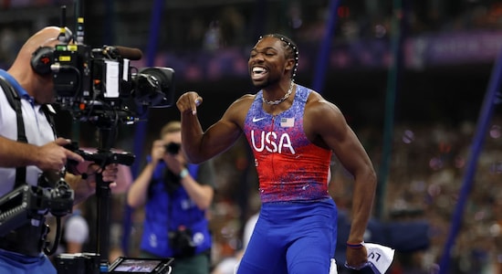 The men's 100-meter final became one of the most talked-about sporting events of the Paris Olympics. American sprint sensation Noah Lyles earned the nickname "The fastest man on earth" Lyles won the race with an impressive time of 9.79 seconds, but it was the overall race that caught the world's attention, as Lyles could only take the gold medal by beating Jamaican Kishane Thompson by five thousandths of a second. The photo finish has been rated as "The tightest ending in modern history" It was only natural that the video and highlights of the final became instant hits on social media. (Image: Reuters)