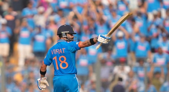 Virat Kohli has also scored the most hundreds in a run chase in ODI cricket. Twenty-seven of Kohli's 50 hundreds in ODIs have come in run chases. (Image: AP)