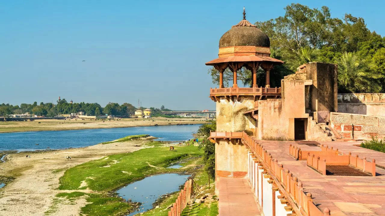 The tomb of Itimad-ud-Daulah is located on the banks of the Yamuna River Credit Canva