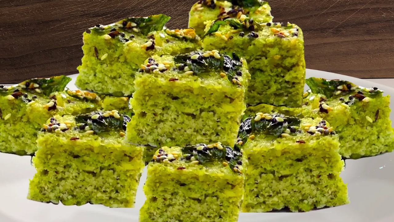 Dhokla bhavna39s Spinach Cooking