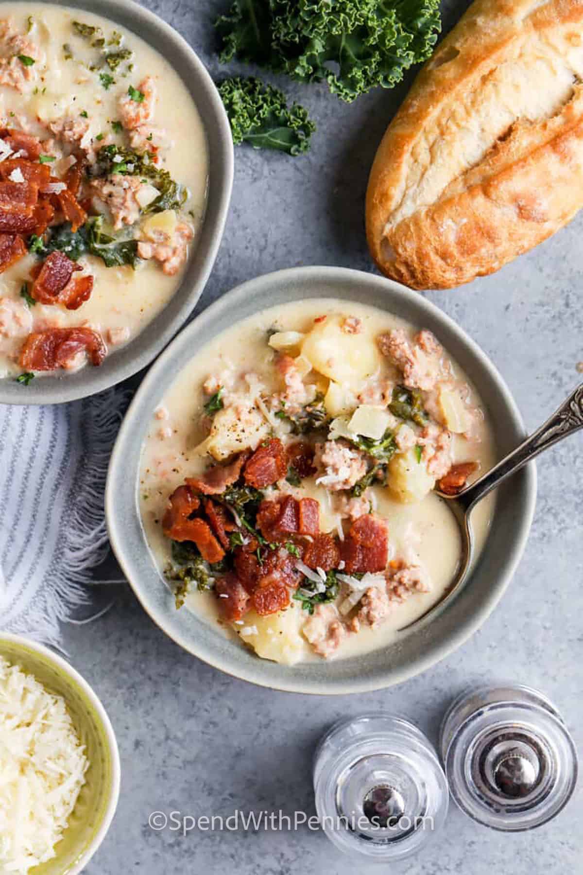 Zuppa Toscana bowls