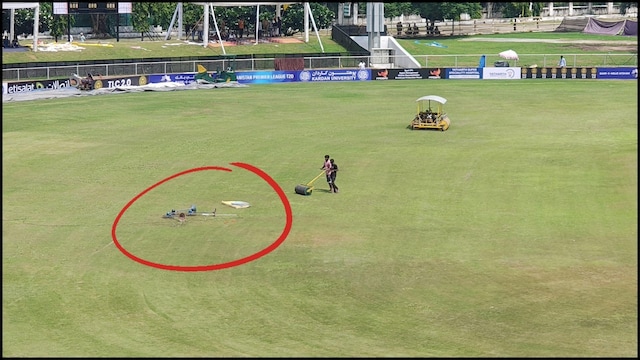 Unique ways to dry a cricket pitch