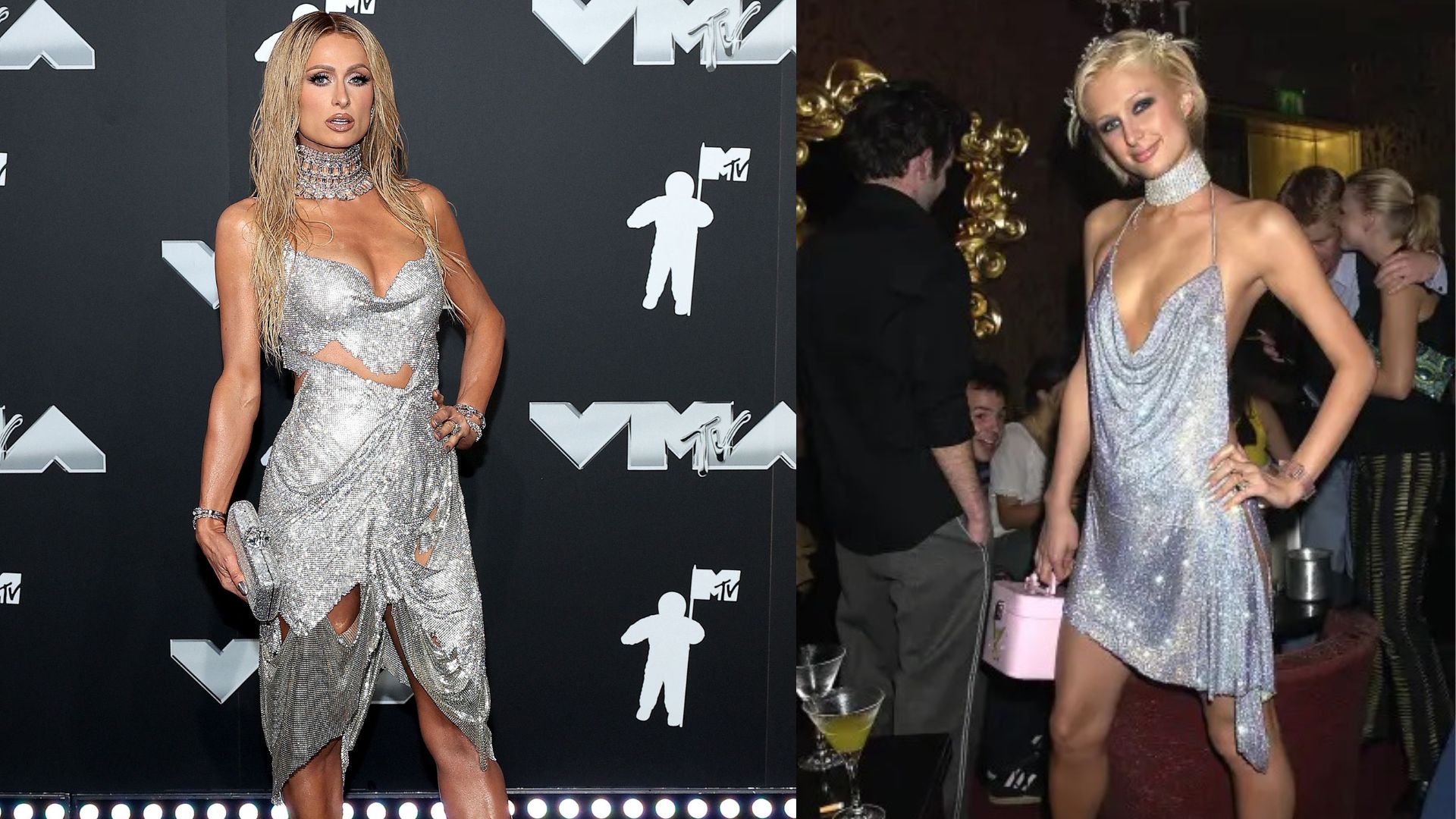 Paris Hilton is bringing back a frayed version of her iconic dress for her 21st birthday.