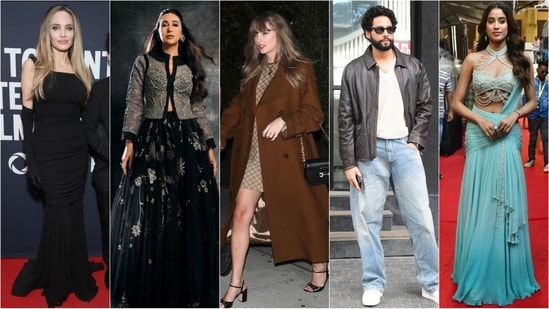 Get ready for some stylish fashion inspiration with today’s roundup of the best dressed celebrities! From stunning dresses to chic casual outfits, there’s something for everyone. Taylor Swift, Karisma Kapoor, Janhvi Kapoor, Saif Ali Khan and more are turning heads with their fashion looks. Scroll down to grab some style notes. (Instagram)