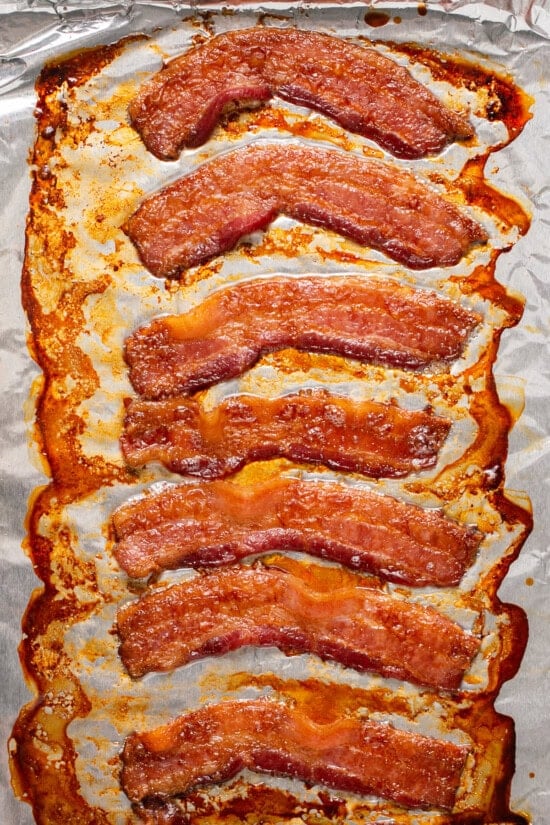 Baking bacon in the oven