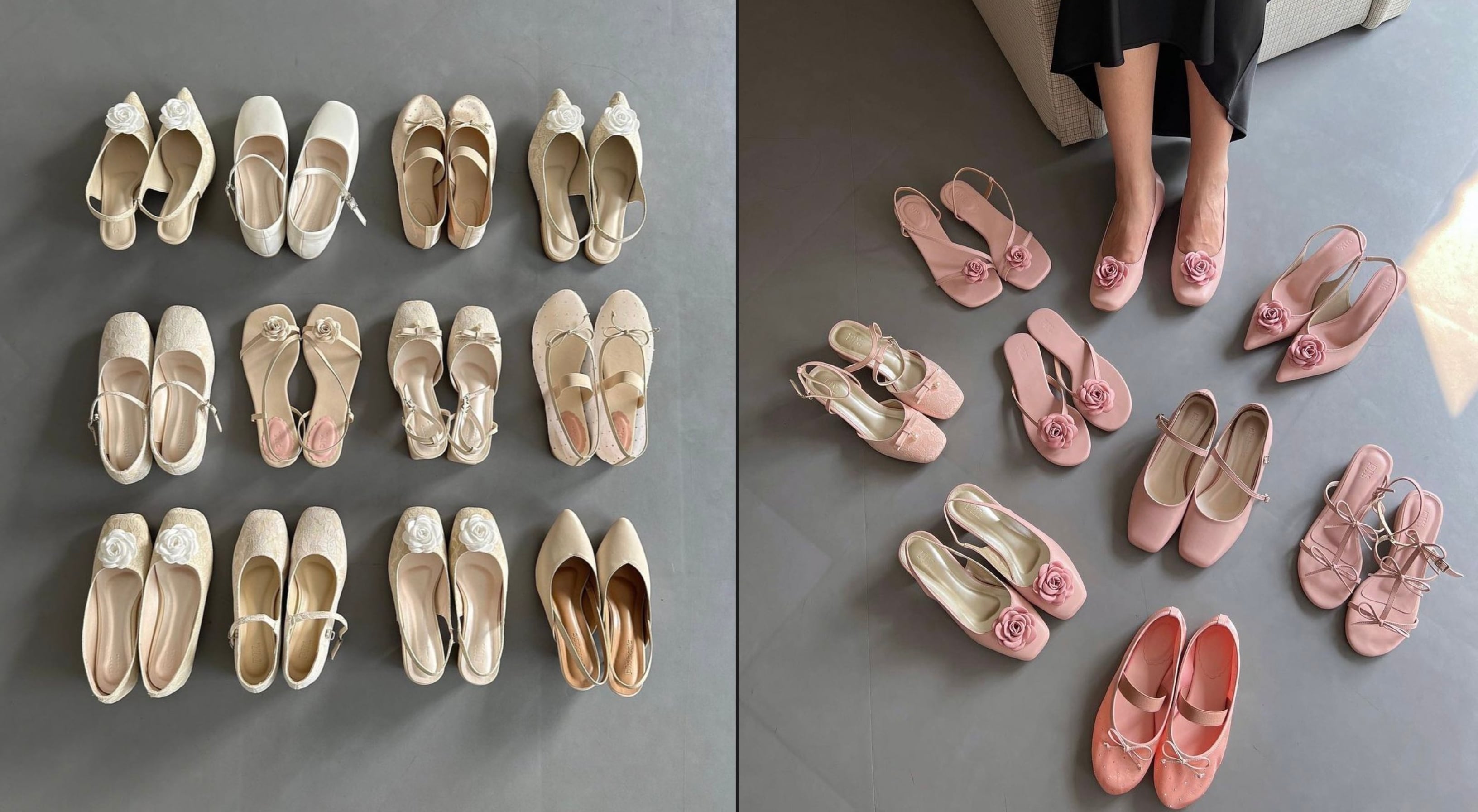 Ballerinas are experiencing a boom in the market in many different forms (Photos: X)