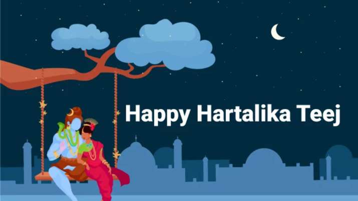 India Tv - Happy Hartalika Teej 2024