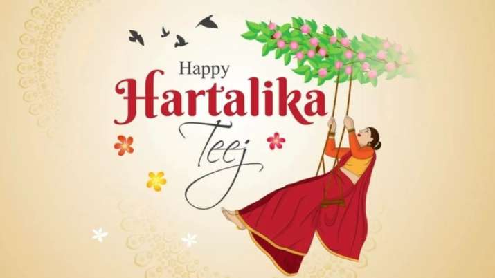 India Tv - Happy Hartalika Teej 2024