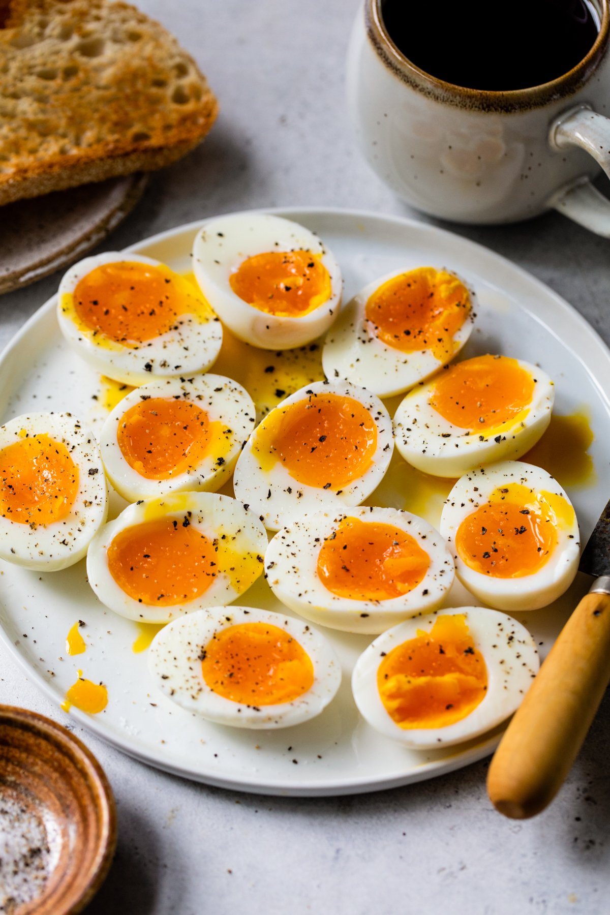 Soft-boiled eggs